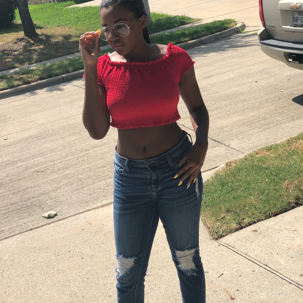 Blue Ripped Jeans - Picture 7 of 8